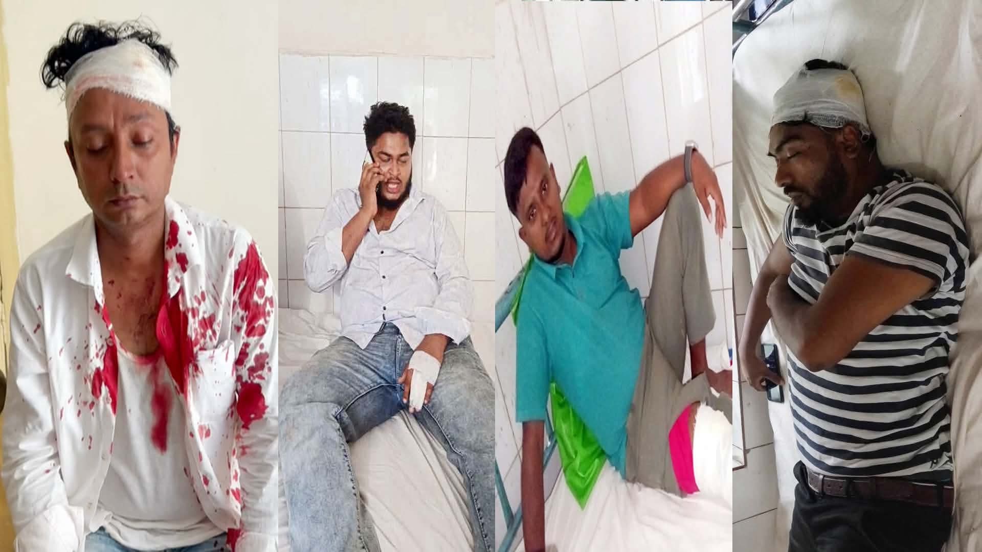 রায়পুরায় বিএনপি নেতাকর্মীদের উপর হামলা ও গাড়ী ভাংচুর, প্রতিবাদে বিক্ষোভ মিছিল।