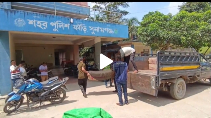 সুনামগঞ্জে ২৬ লাখ ৮০ হাজার ভারতীয় নাসির বিড়িসহ পিকআপ জব্দ,আটক-১!