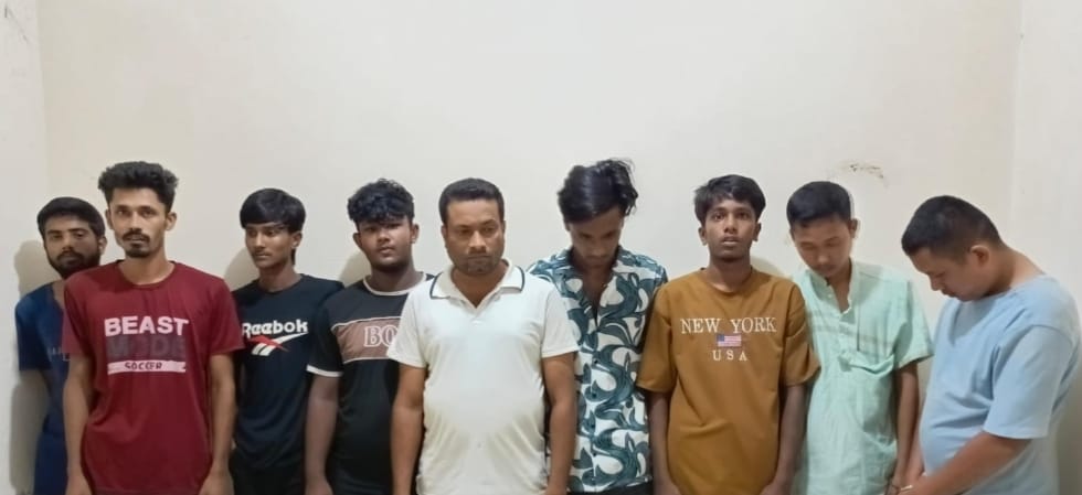 রাঙ্গামাটি কোতয়ালী থানার বিশেষ অভিযানে ডেভিল, চোর, মাদক কার্বারী, মাদক সেবী ও দুই জন কিশোরসহ -গ্রেফতার ০৯!