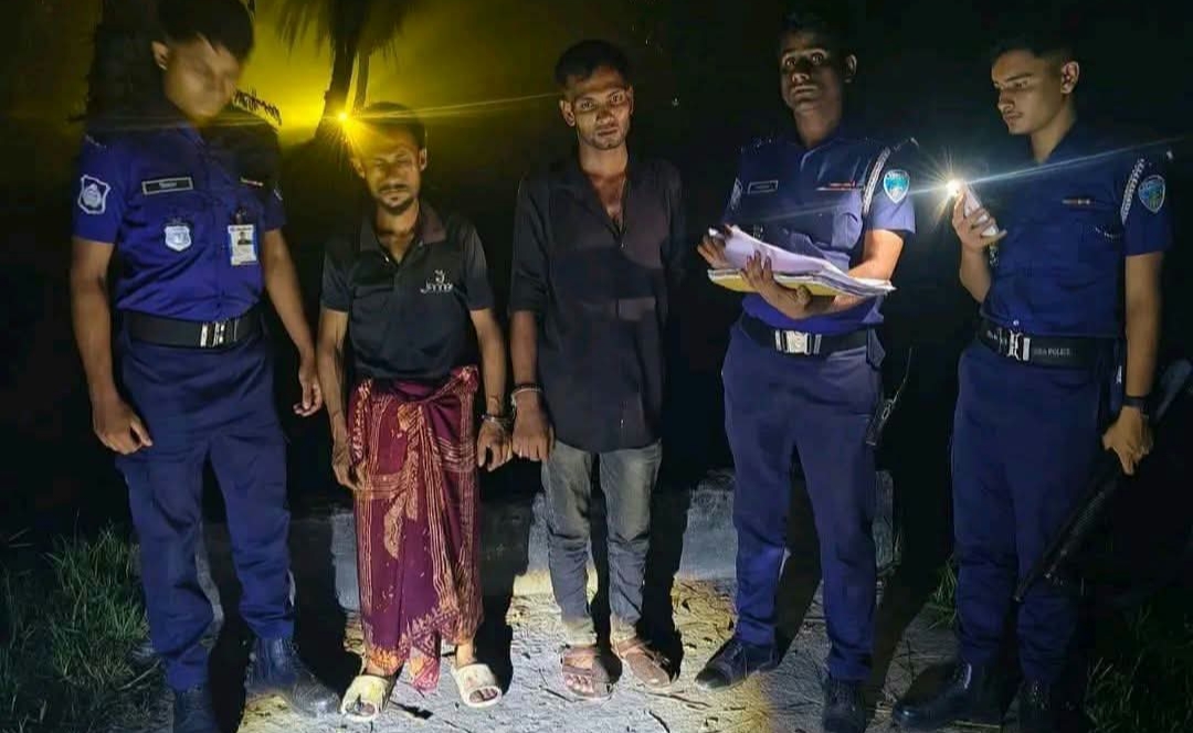 বুড়িচংয়ে ডাকাতির প্রস্তুতি, দেশীয় অস্ত্রসহ আটক-২!